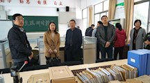 昆山第二中等专业学校来校交流名师工作室及会计专业建设