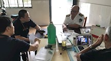 开发区卫监所来校检查