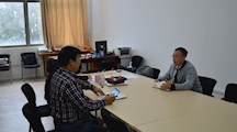 查志康总经理来我校进行专业建设调研工作