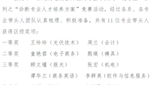 剖析诊断人培方案，助力专业内涵再提升
