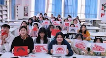 党史剪纸，吴中中专（吴中开大）劳动课“创新”更“走心”
