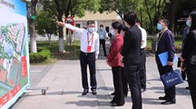 今天，副市长季晶带队巡视我校2022年职教高考工作