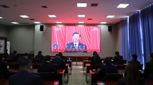 我校组织收看党的二十大开幕会