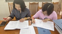 财经系顺利完成期末考试统考统批工作