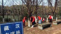 财经系开展“汉藏同心，共筑友谊林”植树节活动