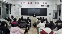 信息传媒系迎来越溪派出所反诈宣传