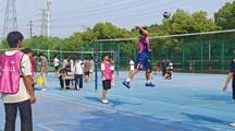 青春跃动赛场——财经系积极组织参加校排球赛