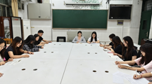 财经系学生会召开期中工作例会
