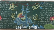 诚信应考 恪守本心——国际教育部开展诚信考试主题黑板报活动
