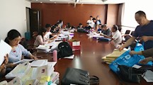 吴中开放大学顺利完成2019秋学期江开新生入学资格审核工作