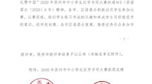 喜报！我校学生在“家在苏州·传承文明礼赞中国”2020年苏州市中小学生汉字书写大赛中获一等奖！