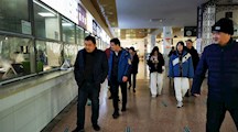 校膳食委员会对食堂进行监督检查