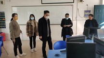 实训处开展期末实训室安全卫生大检查
