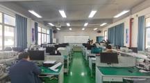 我校举行第三方职业技能认定考试——电工三级