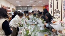 校企携手育匠心 花艺课堂展风采